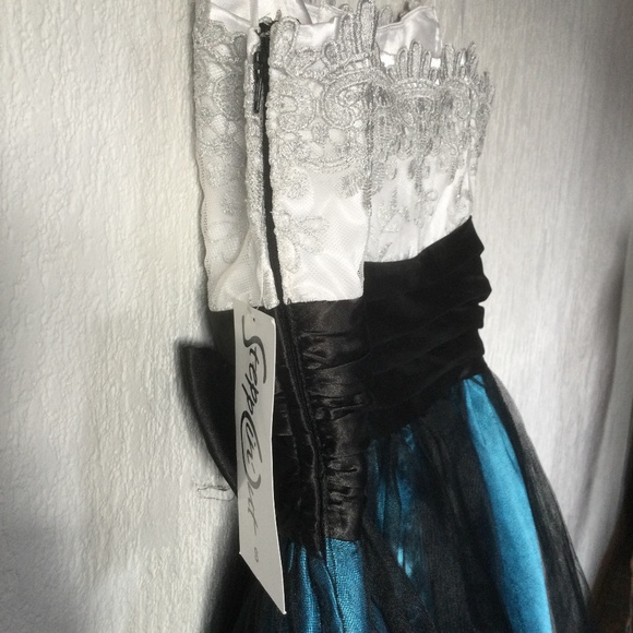 Short Tulle Dress Empire Waist, Classic Style Cute - Picture 5 of 7